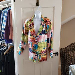 Marguerite Li Silk Blazer